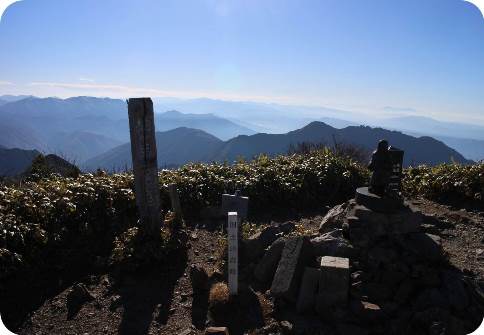 越後駒ヶ岳山頂